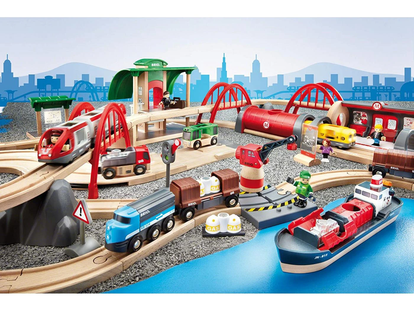 Brio 05200 - Circuit De Chemin De Fer Deluxe - Age 3 Ans + 9 Brio 05200 - Circuit De Chemin De Fer Deluxe - Age 3 Ans + – Image 7