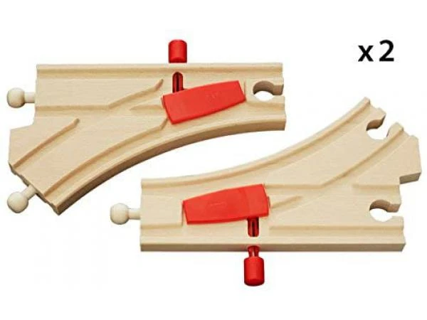 Brio 34400 - Aiguillages Mécaniques - 144 Mm - Age 3 Ans + 6 Brio 34400 - Aiguillages Mécaniques - 144 Mm - Age 3 Ans + – Image 4