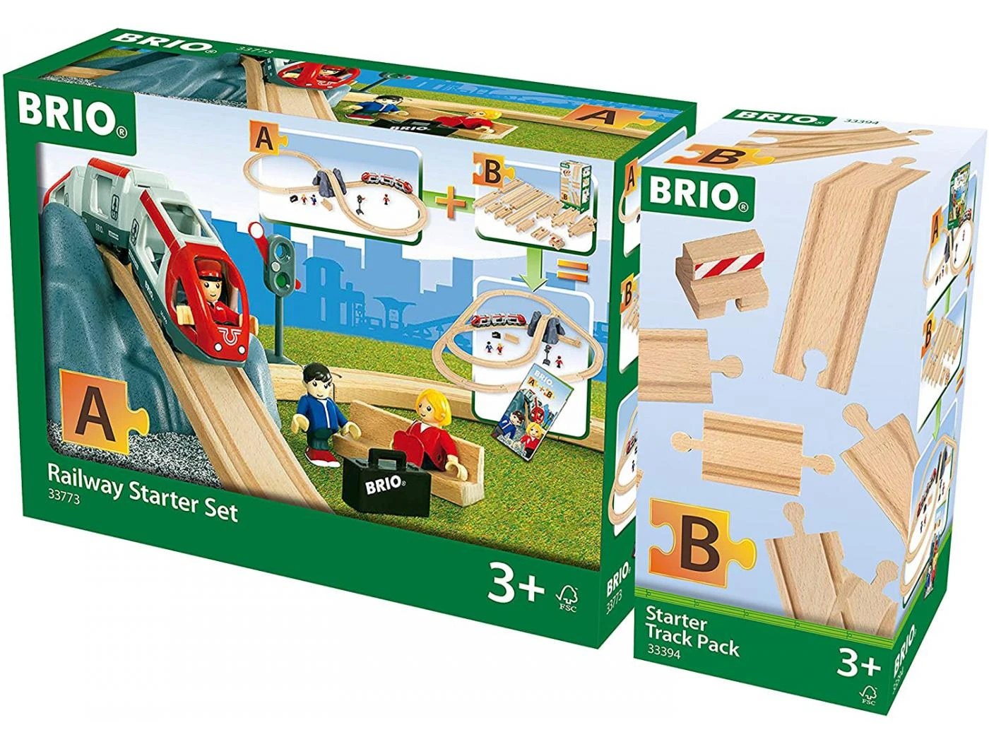 Brio 39400 - Coffret De Démarrage - 13 Rails - Pack B - Age 3 Ans + 7 Brio 39400 - Coffret De Démarrage - 13 Rails - Pack B - Age 3 Ans + – Image 5