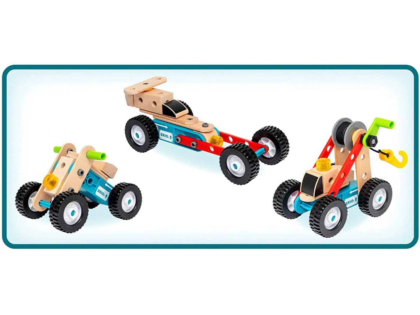 Brio 59500 - Coffret Builder Et Moteur à Rétrofriction 6 Brio 59500 - Coffret Builder Et Moteur à Rétrofriction – Image 4