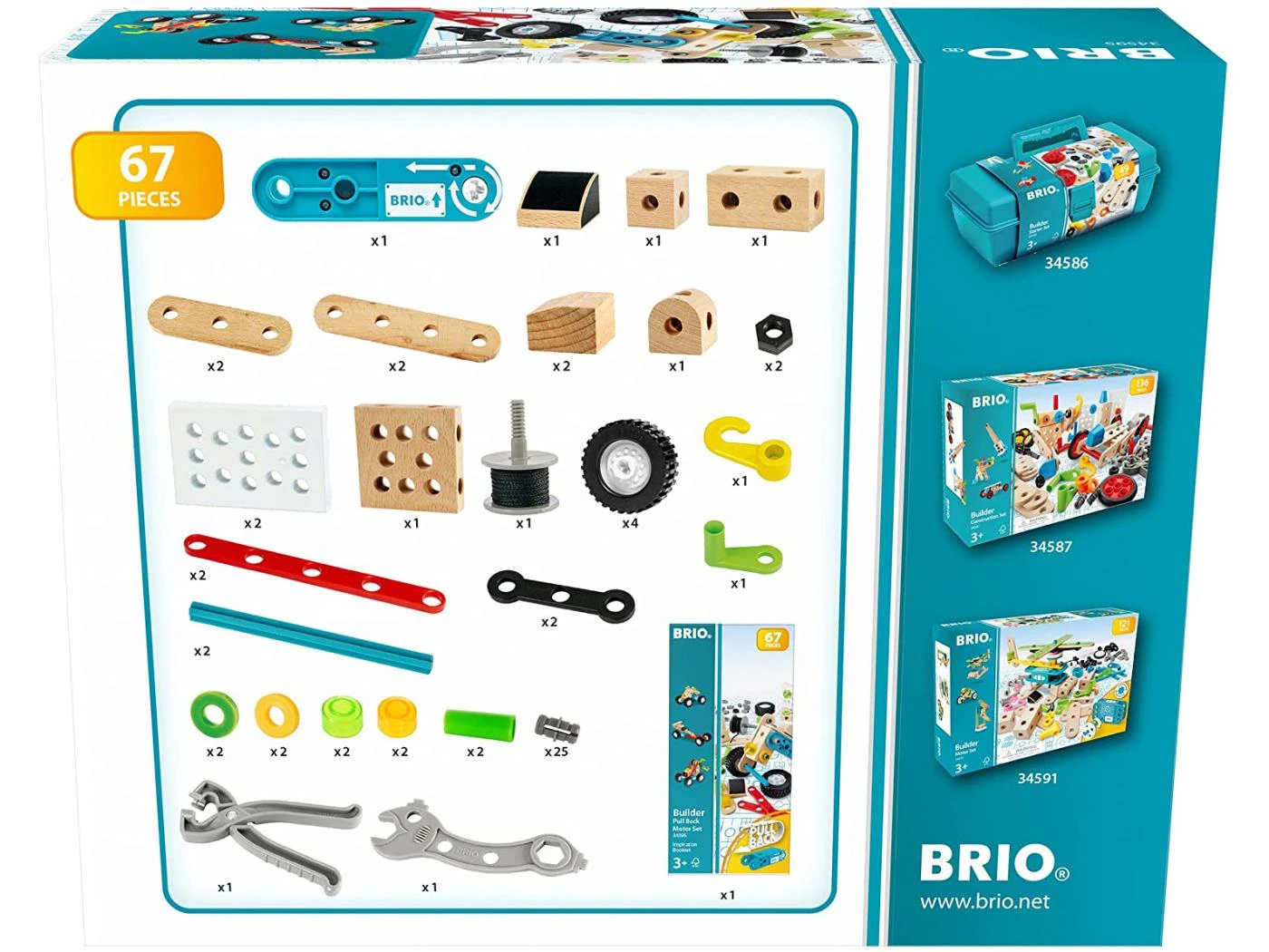 Brio 59500 - Coffret Builder Et Moteur à Rétrofriction 10 Brio 59500 - Coffret Builder Et Moteur à Rétrofriction – Image 8