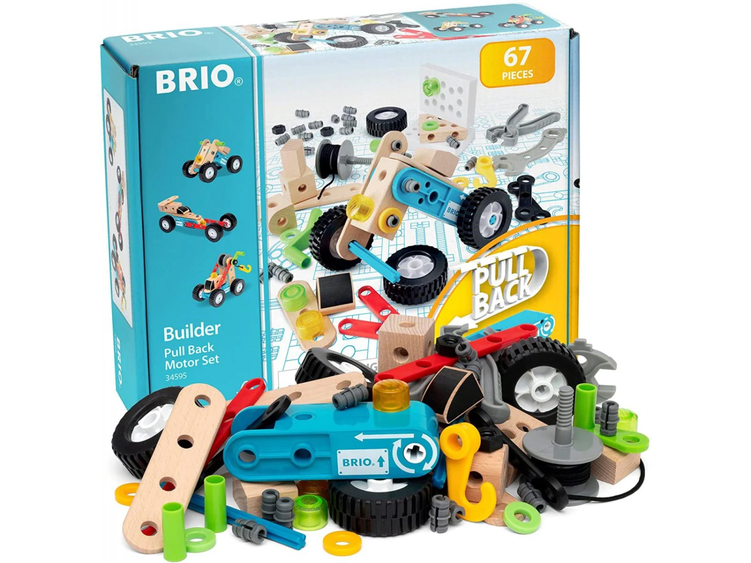 Brio 59500 - Coffret Builder Et Moteur à Rétrofriction 3 Brio 59500 - Coffret Builder Et Moteur à Rétrofriction