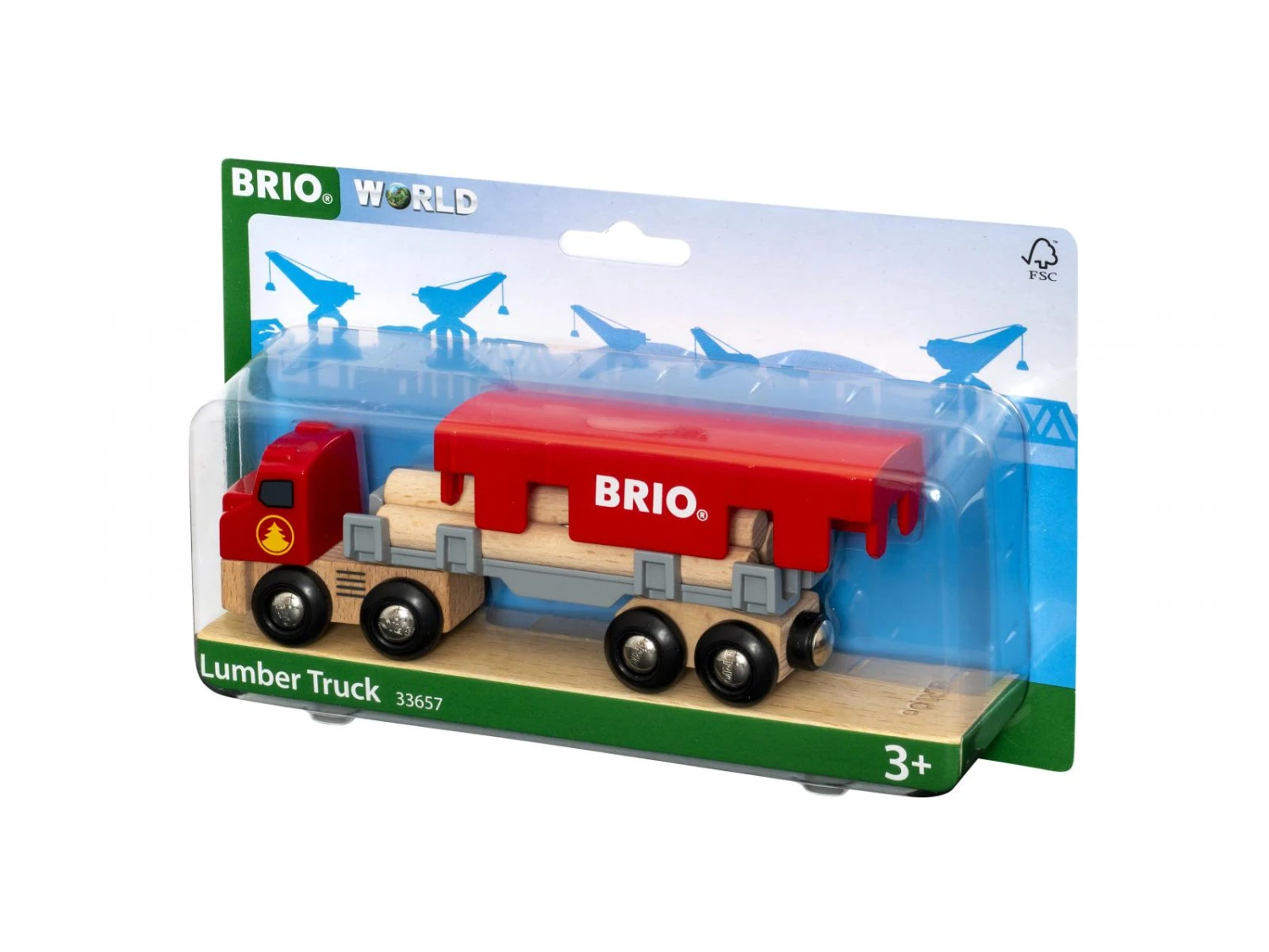 Brio 65700 - Camion De Transport De Bois - Thème Transport De Marchandises - Age 3 Ans + 7 Brio 65700 - Camion De Transport De Bois - Thème Transport De Marchandises - Age 3 Ans + – Image 5