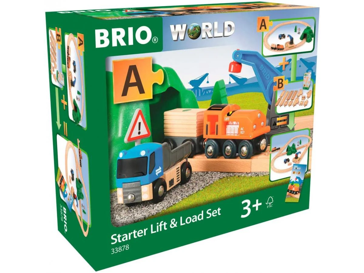 Brio 87800 - Circuit De Démarrage Transport De Fret - Pack A - Thème Transport De Marchandises - Age 3 Ans + 9 Brio 87800 - Circuit De Démarrage Transport De Fret - Pack A - Thème Transport De Marchandises - Age 3 Ans + – Image 7