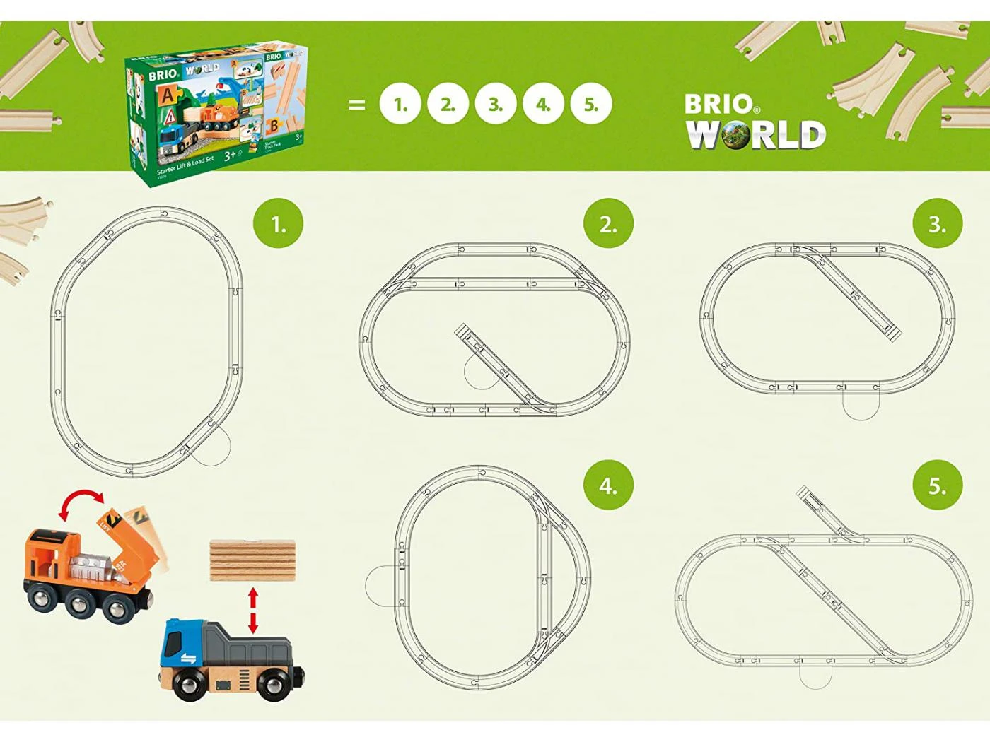 Brio 87800 - Circuit De Démarrage Transport De Fret - Pack A - Thème Transport De Marchandises - Age 3 Ans + 22 Brio 87800 - Circuit De Démarrage Transport De Fret - Pack A - Thème Transport De Marchandises - Age 3 Ans + – Image 20
