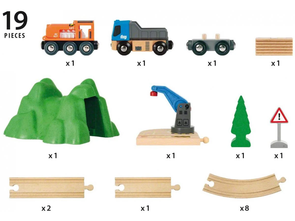 Brio 87800 - Circuit De Démarrage Transport De Fret - Pack A - Thème Transport De Marchandises - Age 3 Ans + 18 Brio 87800 - Circuit De Démarrage Transport De Fret - Pack A - Thème Transport De Marchandises - Age 3 Ans + – Image 16