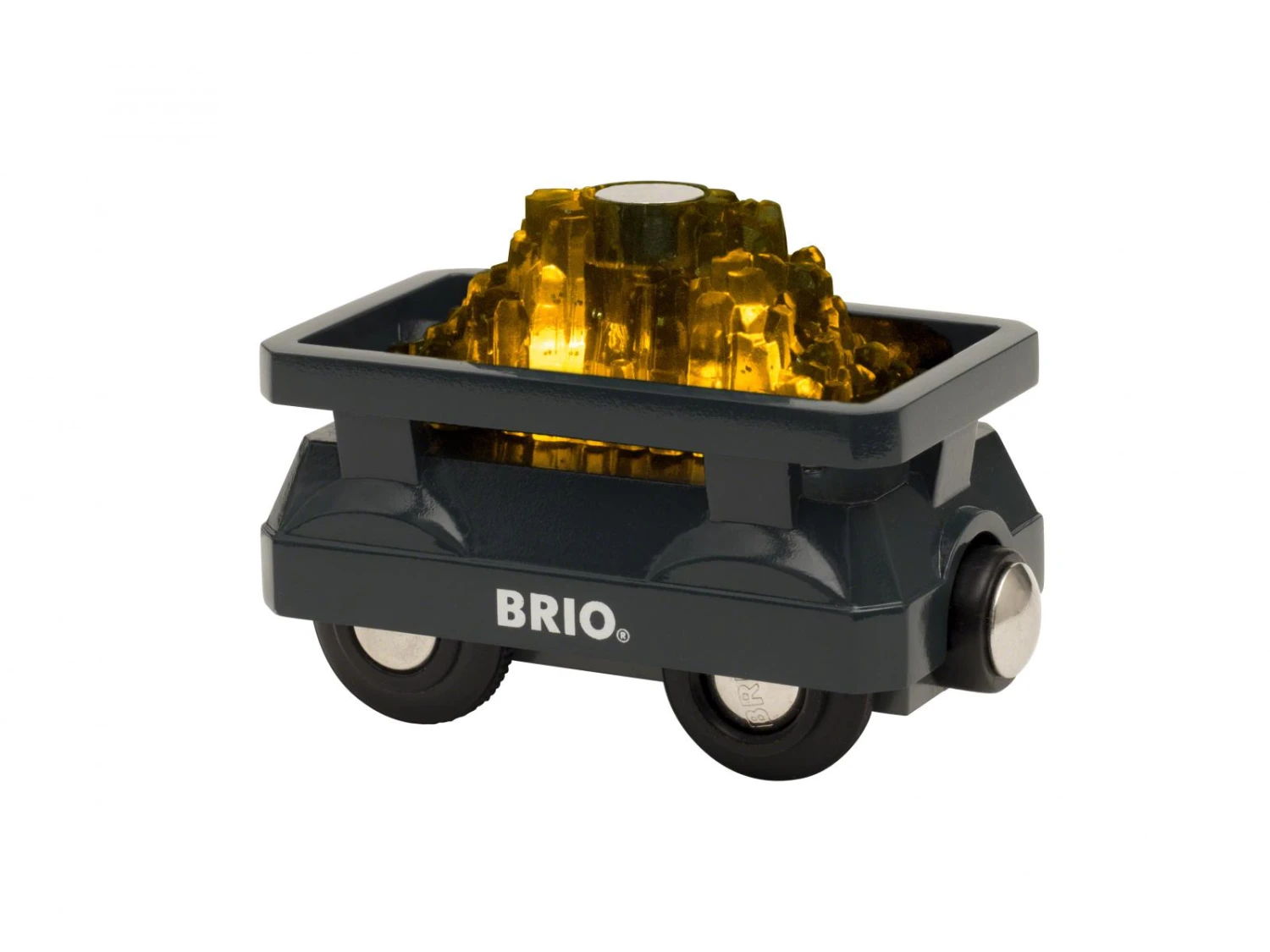 Brio 89600 - Wagon Lumineux Charge D'or - Thème Transport De Marchandises - Age 3 Ans + 3 Brio 89600 - Wagon Lumineux Charge D'or - Thème Transport De Marchandises - Age 3 Ans +