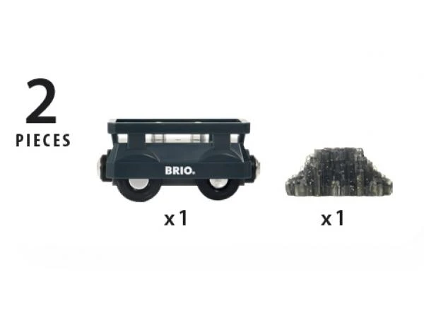 Brio 89600 - Wagon Lumineux Charge D'or - Thème Transport De Marchandises - Age 3 Ans + 6 Brio 89600 - Wagon Lumineux Charge D'or - Thème Transport De Marchandises - Age 3 Ans + – Image 4