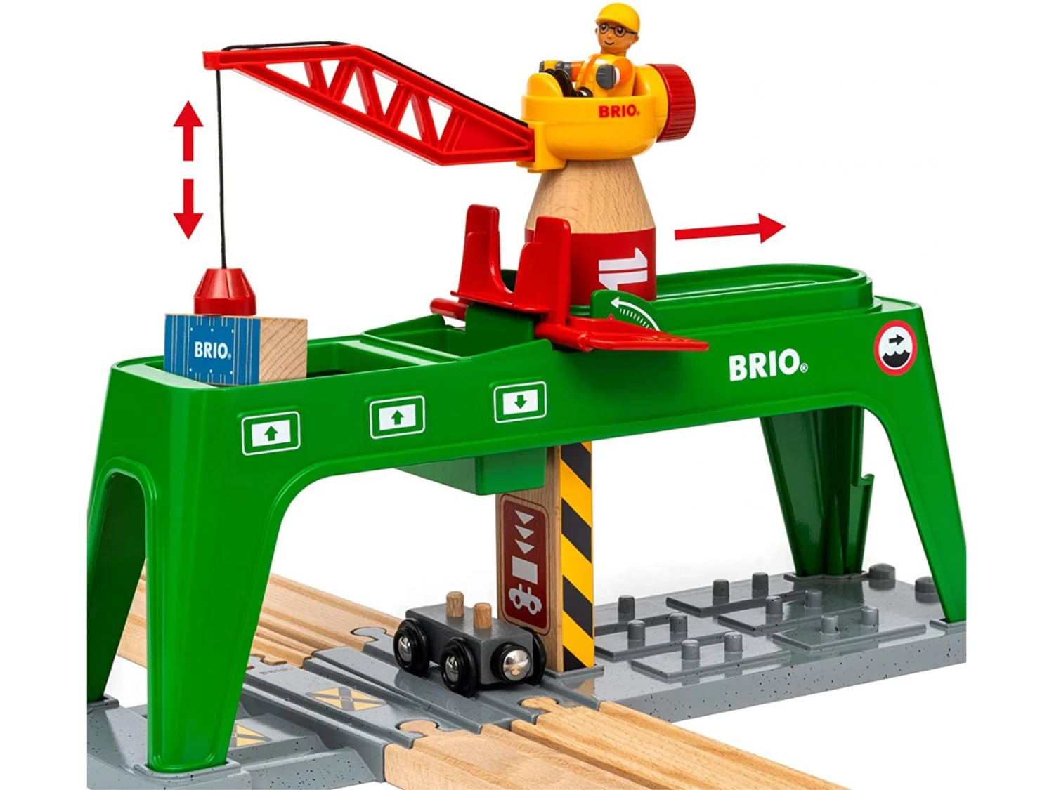 Brio 99600 - Grue Double Voie De Chargement 7 Brio 99600 - Grue Double Voie De Chargement – Image 5