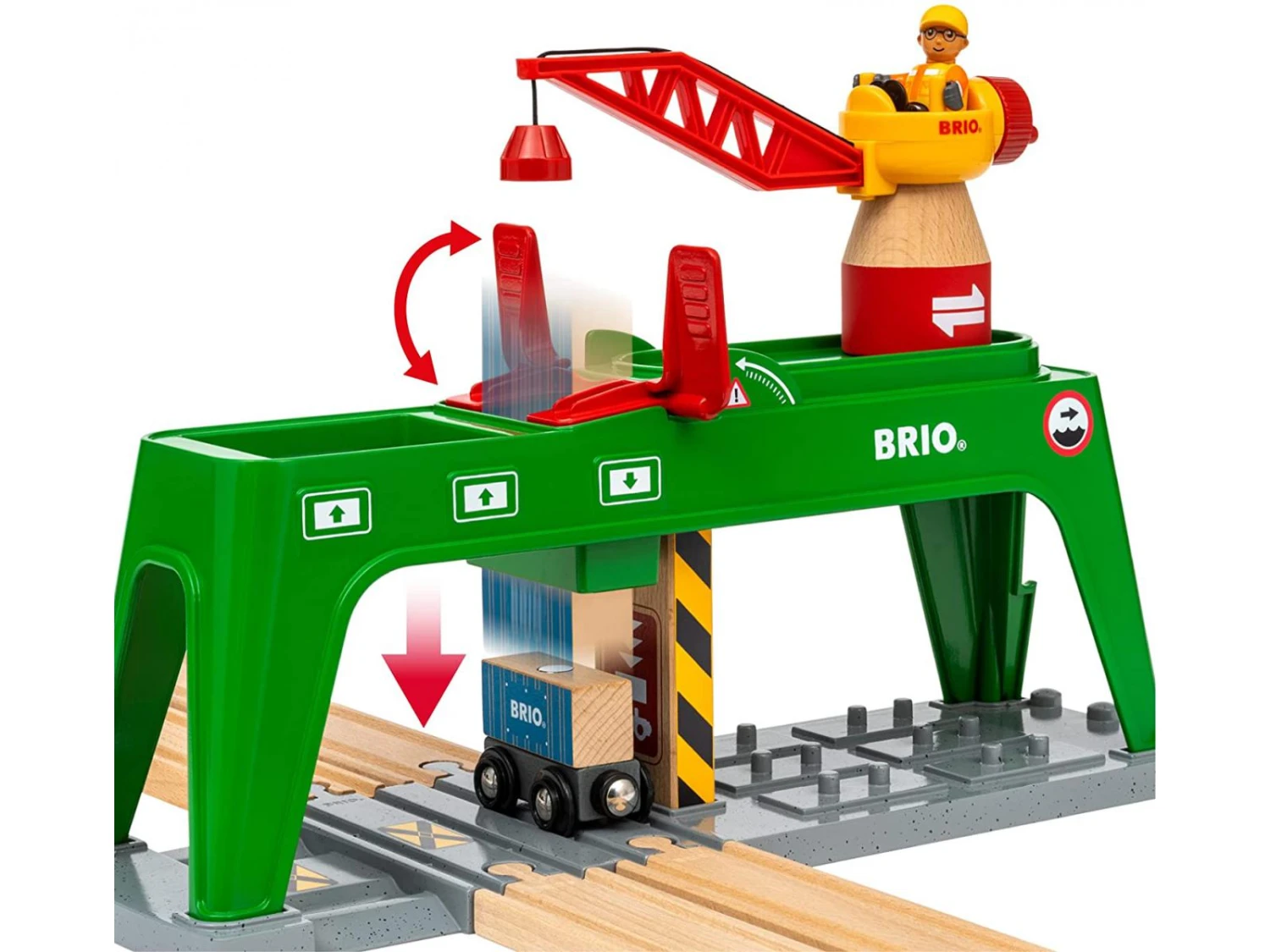 Brio 99600 - Grue Double Voie De Chargement 8 Brio 99600 - Grue Double Voie De Chargement – Image 6