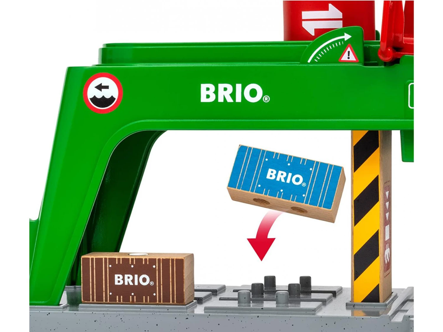 Brio 99600 - Grue Double Voie De Chargement 9 Brio 99600 - Grue Double Voie De Chargement – Image 7