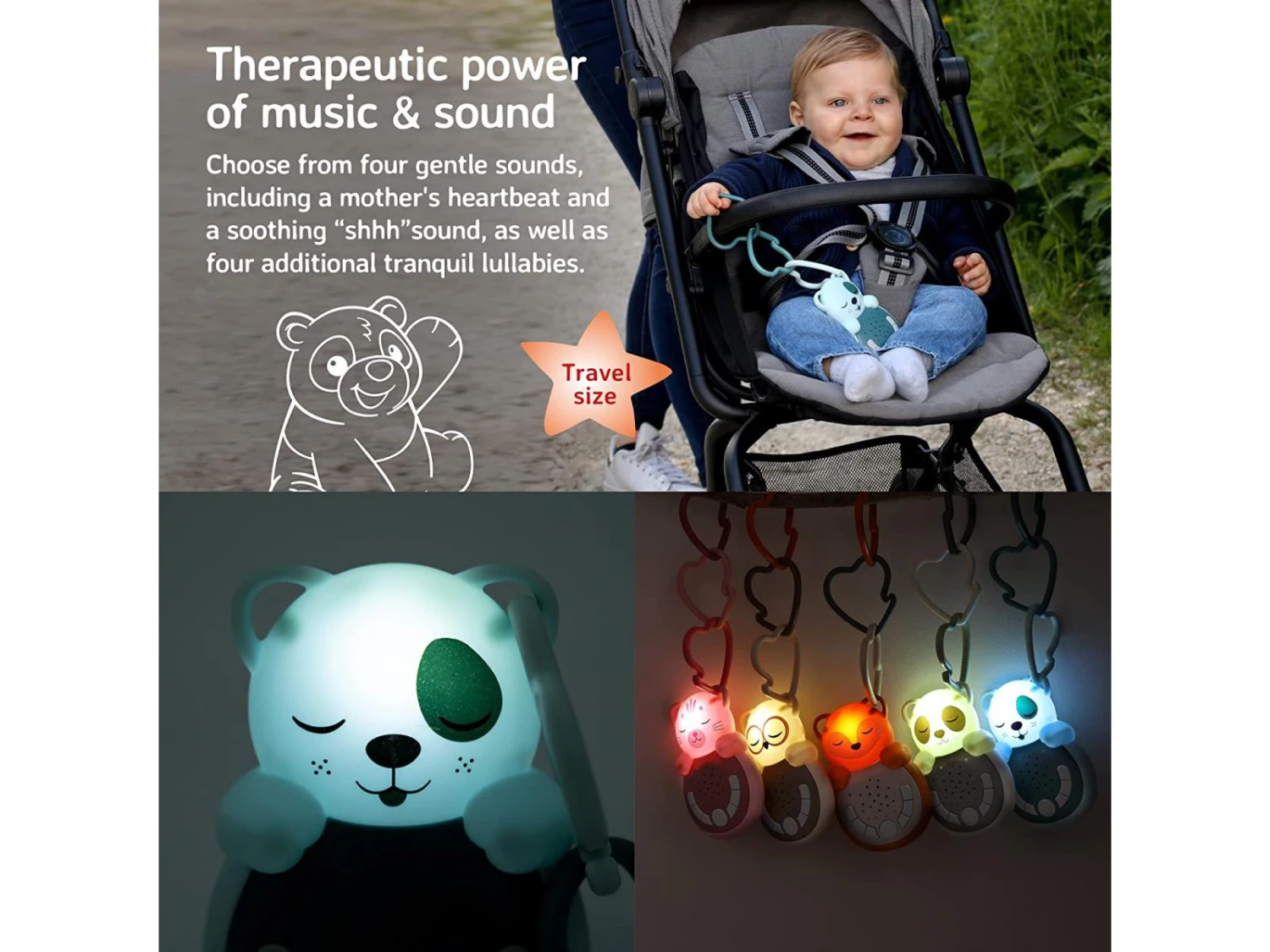 Cloud-B 7671-DG - Sweet Dreamz On The Go™ - Dog 5 Cloud-B 7671-DG - Sweet Dreamz On The Go™ - Dog – Image 3