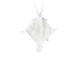 823134 - Lapin Doudou Blanc Ella - Hauteur 35 Cm