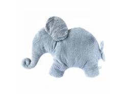886093 - Éléphant Coussin Bleu Oscar - Position Allongée 82 Cm, Hauteur 50 Cm