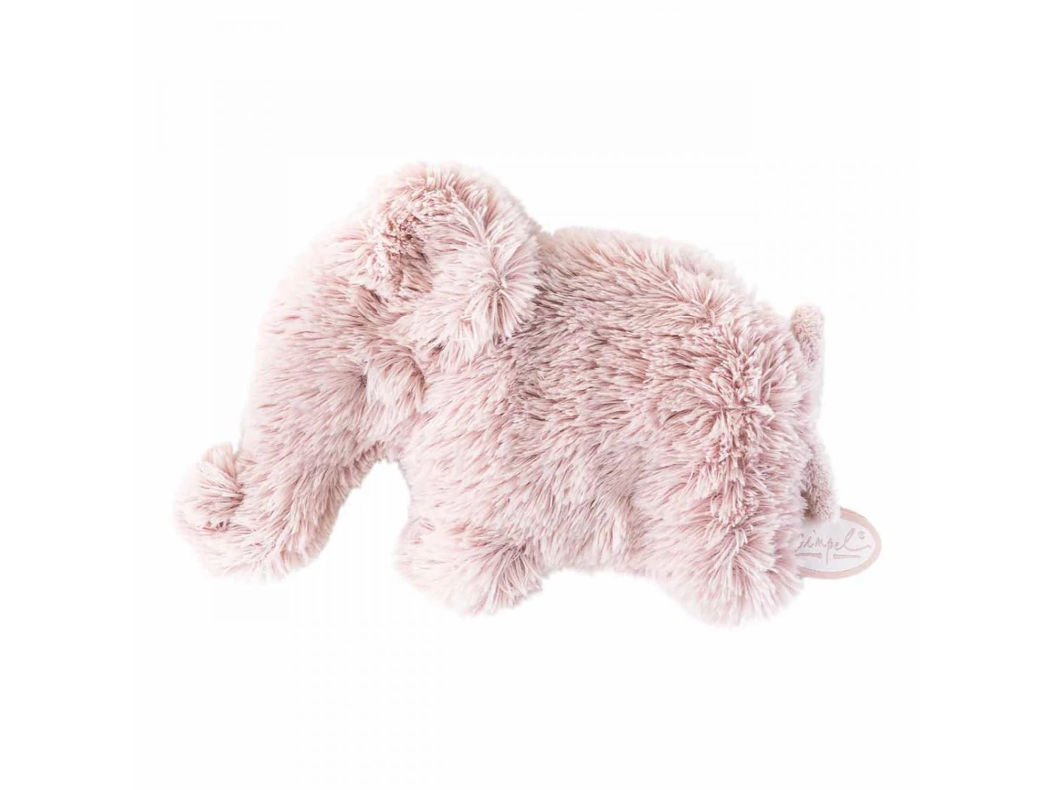 886184 - Petit Doudou Plat Petit éléphant Rose Oscar - Position Allongée 18 Cm, Hauteur 12 Cm 3 886184 - Petit Doudou Plat Petit éléphant Rose Oscar - Position Allongée 18 Cm, Hauteur 12 Cm