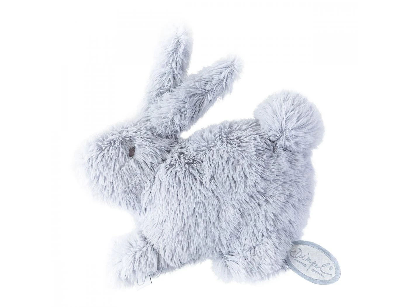 886249 - Petit Doudou Plat Lapin Bleu Emma - Position Allongée 15 Cm, Hauteur 10 Cm 3 886249 - Petit Doudou Plat Lapin Bleu Emma - Position Allongée 15 Cm, Hauteur 10 Cm