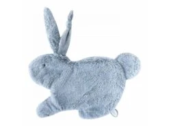 886535 - Lapin Doudou Bleu Emma - Position Allongée 32 Cm, Hauteur 21 Cm