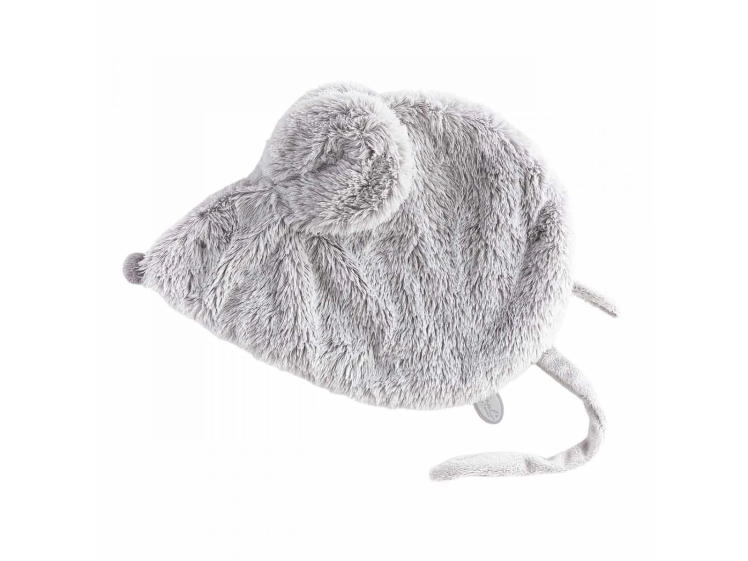 887120 - Souris Doudou Gris Clair Maude - Position Allongée 32 Cm, Hauteur 23 Cm 3 887120 - Souris Doudou Gris Clair Maude - Position Allongée 32 Cm, Hauteur 23 Cm
