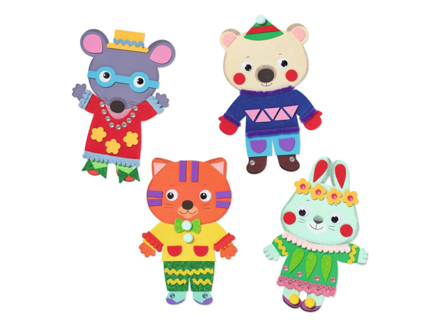 Djeco DJ00072 - Collages Pour Les Petits Petits Choux 4 Djeco DJ00072 - Collages Pour Les Petits Petits Choux – Image 2