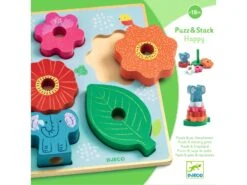 Djeco DJ01074 - Puzzles Relief - Puzz & Stack Happy 9 Djeco DJ01074 - Puzzles Relief - Puzz & Stack Happy -Born To Be Kids djeco dj01074 puzzles relief puzz stack happy 1600 3