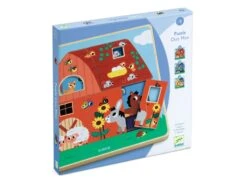 Djeco DJ01482 - Puzzles Bois 3 Niveaux - Chez Moo