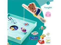 Djeco DJ01613 - Jeux éducatifs Bois - Fuzzyfish
