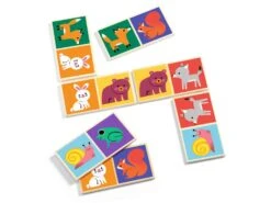 Djeco DJ01625 - Jeux éducatifs Bois - Domino Wood -Born To Be Kids djeco dj01625 jeux educatifs bois domino wood 1600 1