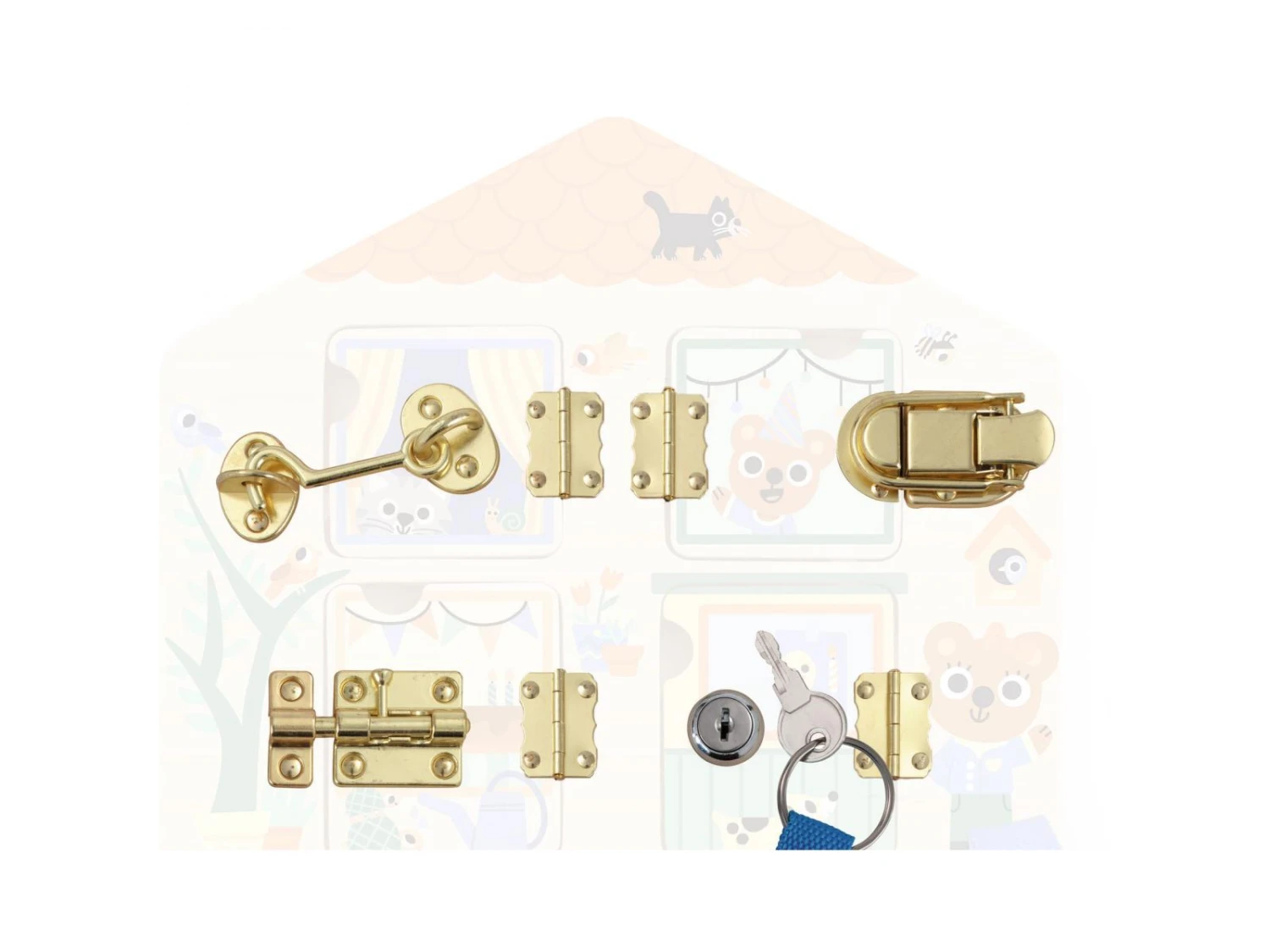 Djeco DJ01659 - Jeux éducatifs Bois - Cabanalock 5 Djeco DJ01659 - Jeux éducatifs Bois - Cabanalock – Image 3