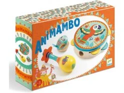Djeco DJ06016 - Animambo - Set De 3 Instruments Tambourin-Maracas-Castagnette -Born To Be Kids djeco dj06016 animambo set de 3 instruments tambourin maracas castagnette 1600 2