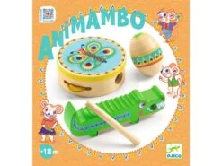 Djeco DJ06031 - Animambo - Set De Percusions: Tambourin,maracas, Guiro -Born To Be Kids djeco dj06031 animambo set de percusions tambourin maracas guiro 1600 3