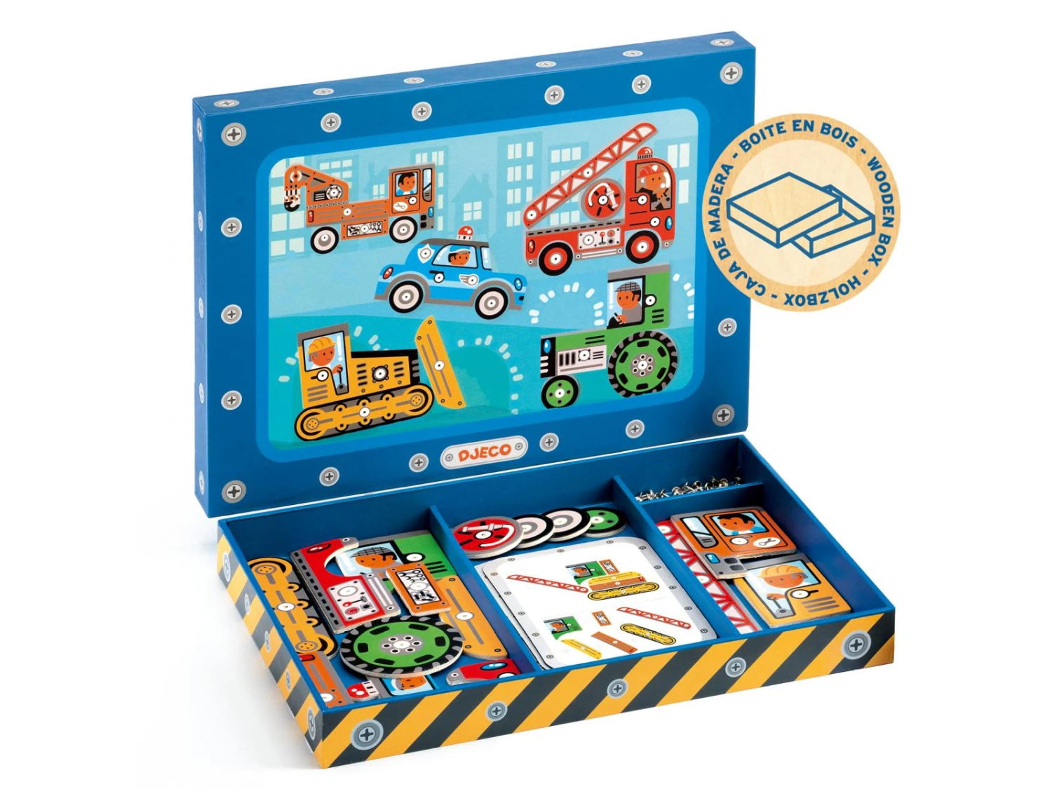 Djeco DJ06641 - Tap Tap - Tap Tap Véhicules 4 Djeco DJ06641 - Tap Tap - Tap Tap Véhicules – Image 2