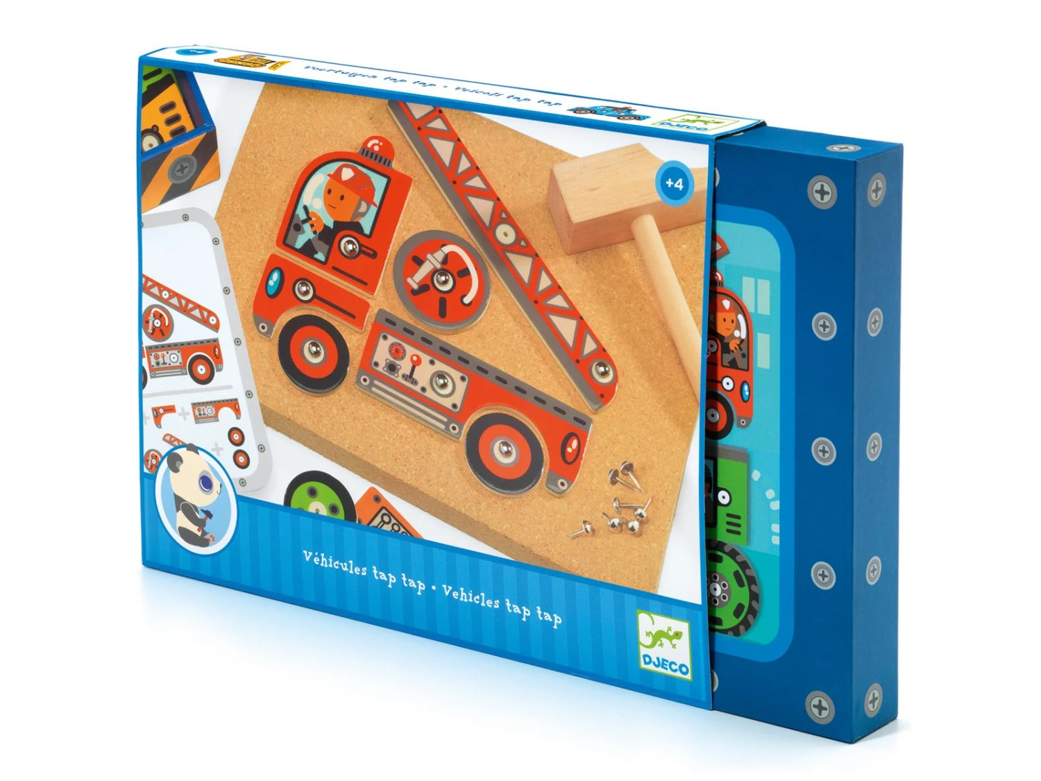 Djeco DJ06641 - Tap Tap - Tap Tap Véhicules 3 Djeco DJ06641 - Tap Tap - Tap Tap Véhicules