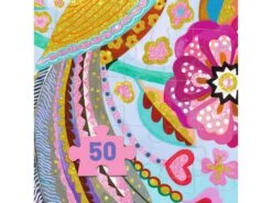 Djeco DJ07022 - Wizzy Puzzles - L'oiseau étincelant - 50 Pcs -Born To Be Kids djeco dj07022 wizzy puzzles l oiseau etincelant 50 pcs 1600 2