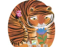 Djeco DJ07201 - Puzzles Silhouettes - La Balade Du Tigre - 24 Pcs -Born To Be Kids djeco dj07201 puzzles silhouettes la balade du tigre 24 pcs 1600 3