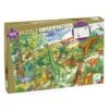 Djeco DJ07424 - Puzzles Observation - Dinosaures 100 Pcs + Livret