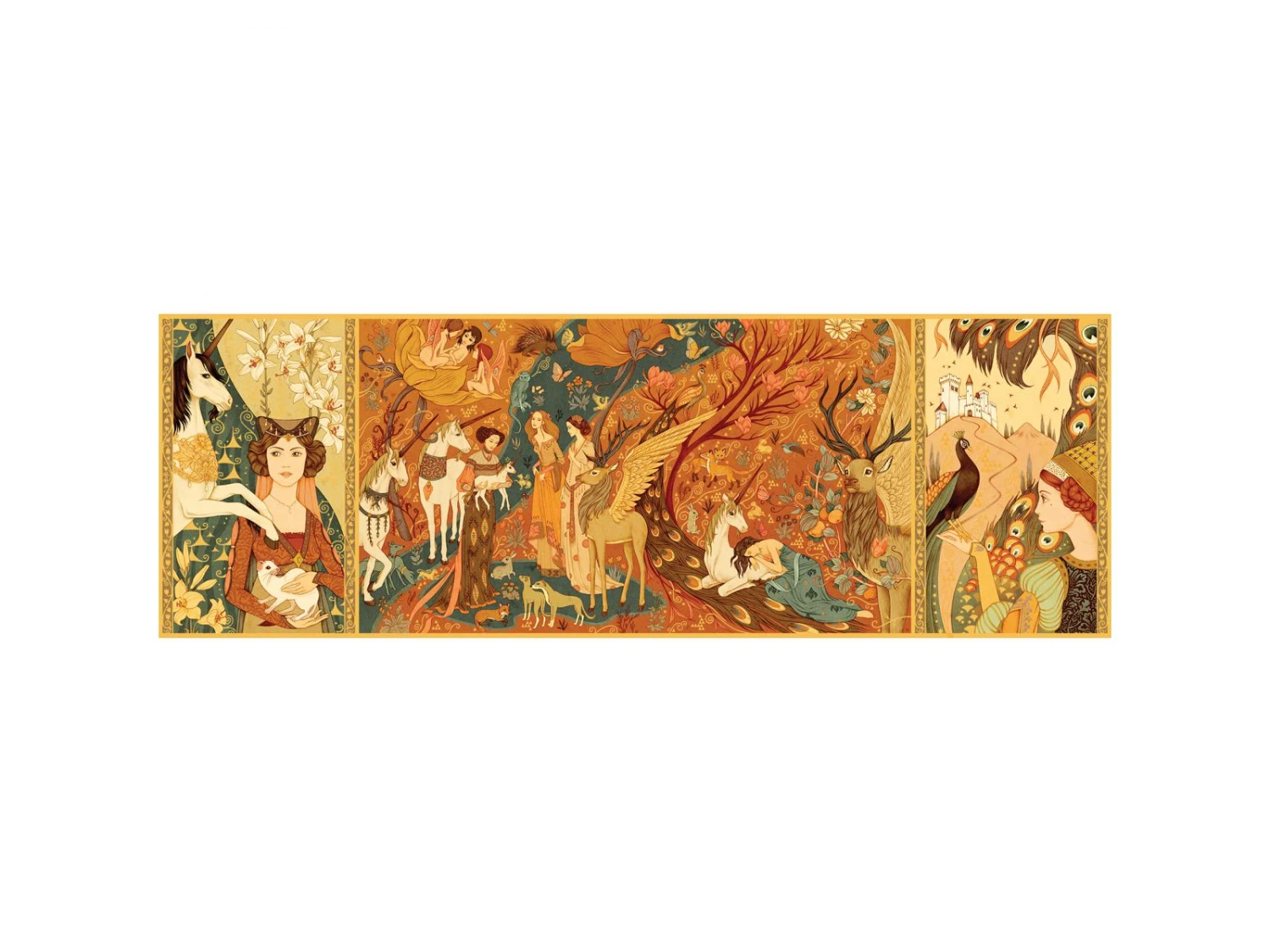 Djeco DJ07624 - Puzzles Gallery - Unicorn Garden - 500 Pcs 4 Djeco DJ07624 - Puzzles Gallery - Unicorn Garden - 500 Pcs – Image 2