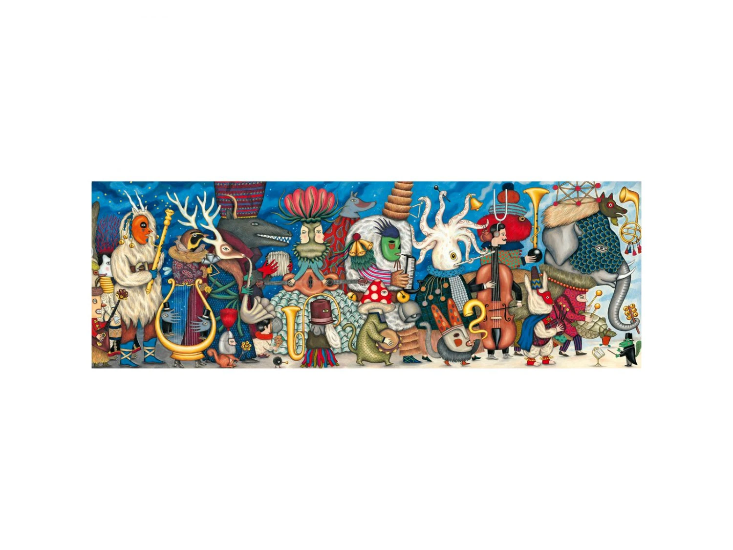 Djeco DJ07626 - Puzzles Gallery - Fantasy Orchestra - 500 Pcs 4 Djeco DJ07626 - Puzzles Gallery - Fantasy Orchestra - 500 Pcs – Image 2