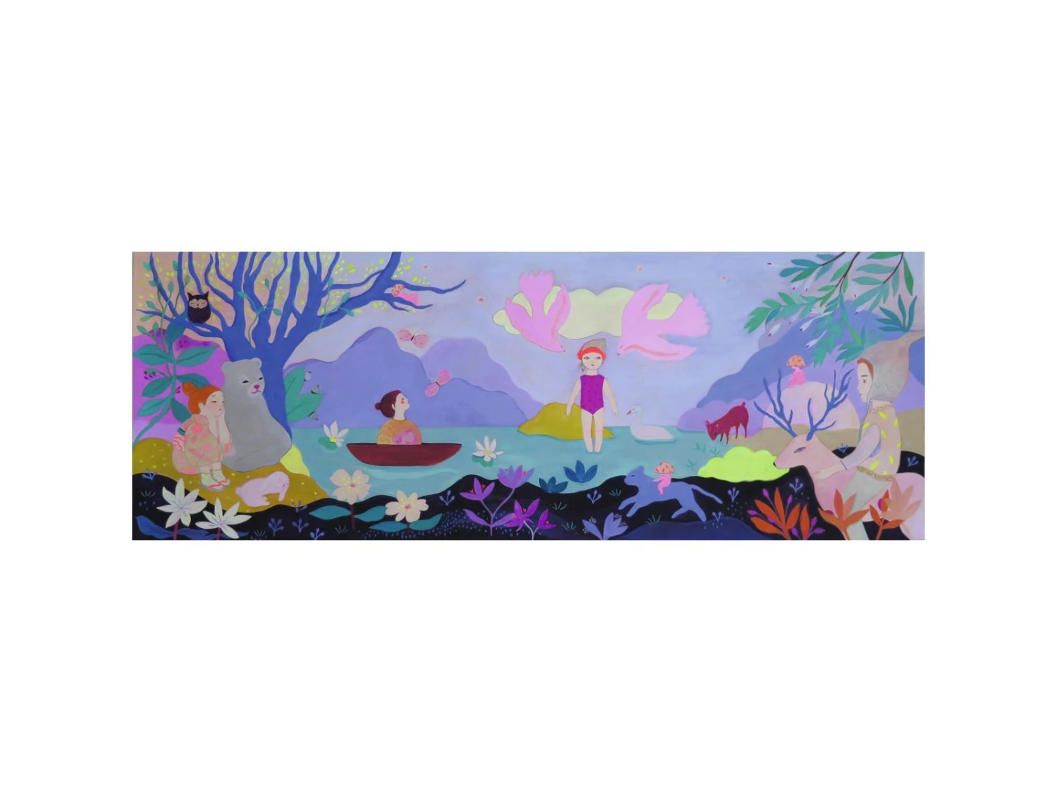 Djeco DJ07635 - Puzzles Gallery - Children's Lake - 100 Pcs 4 Djeco DJ07635 - Puzzles Gallery - Children's Lake - 100 Pcs – Image 2