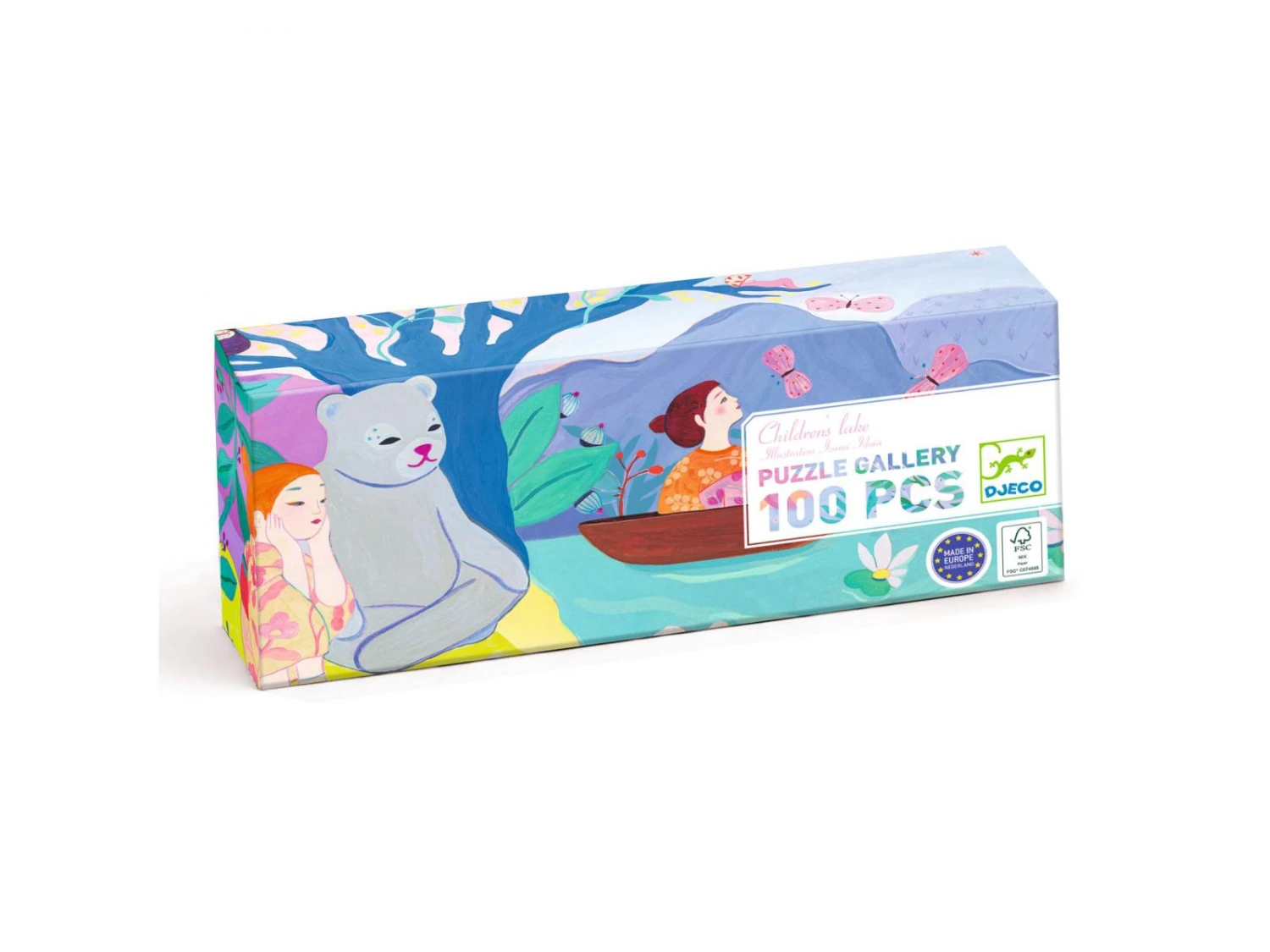 Djeco DJ07635 - Puzzles Gallery - Children's Lake - 100 Pcs 3 Djeco DJ07635 - Puzzles Gallery - Children's Lake - 100 Pcs
