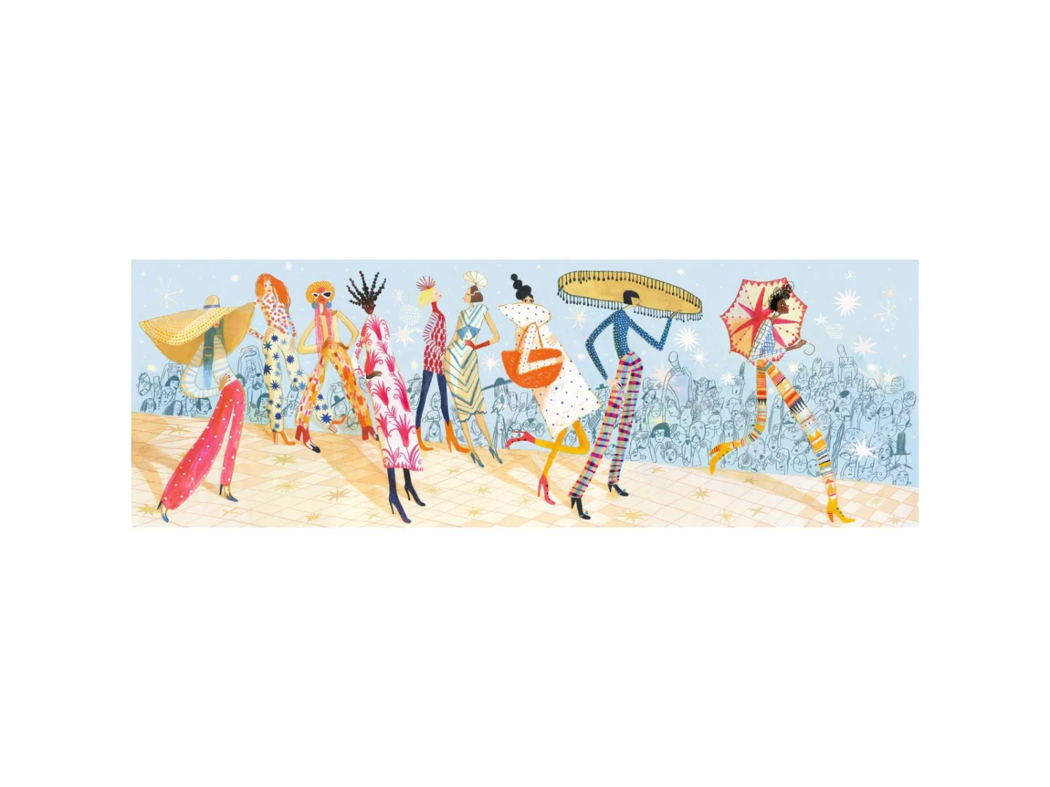 Djeco DJ07642 - Puzzles Gallery - Fashion Show - 1000 Pcs 4 Djeco DJ07642 - Puzzles Gallery - Fashion Show - 1000 Pcs – Image 2