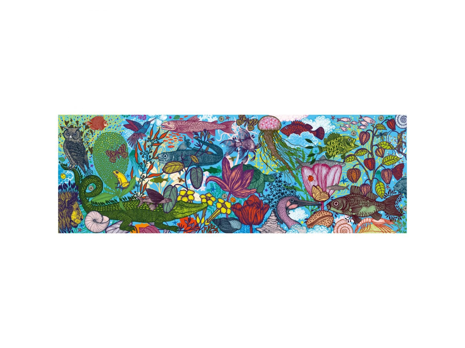 Djeco DJ07646 - Puzzles Gallery - Land And Sea - 1000 Pcs 4 Djeco DJ07646 - Puzzles Gallery - Land And Sea - 1000 Pcs – Image 2