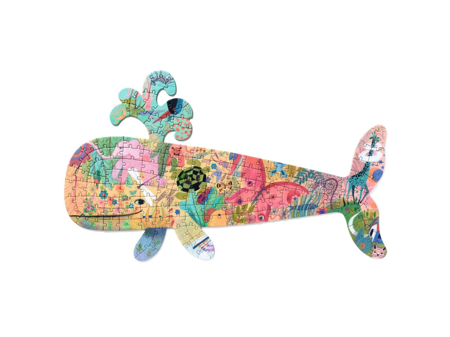 Djeco DJ07658 - Puzz'Art - Whale - 150 Pcs 4 Djeco DJ07658 - Puzz'Art - Whale - 150 Pcs – Image 2
