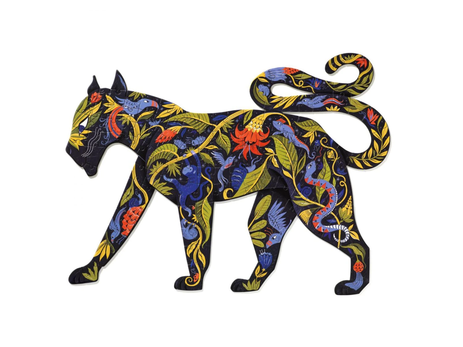 Djeco DJ07659 - Puzz'Art - Panther - 150 Pcs 3 Djeco DJ07659 - Puzz'Art - Panther - 150 Pcs – Image 2