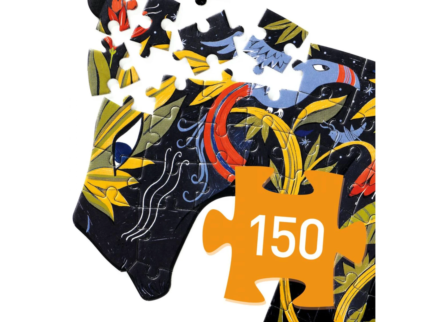 Djeco DJ07659 - Puzz'Art - Panther - 150 Pcs 4 Djeco DJ07659 - Puzz'Art - Panther - 150 Pcs – Image 3