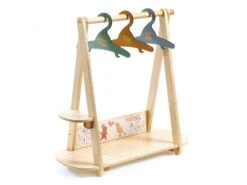 Djeco DJ07782 - Pomea - Le Rangement - Grand Portant Vêtements