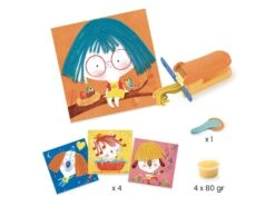 Djeco DJ09890 - Pâte à Modeler - Bouclettes Et Cheveux Raides -Born To Be Kids djeco dj09890 pate a modeler bouclettes et cheveux raides 1600 2