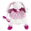 DC3080 - Marionnette - Lapin Cerise - Taille 28 Cm -Born To Be Kids doudou et compagnie dc3080