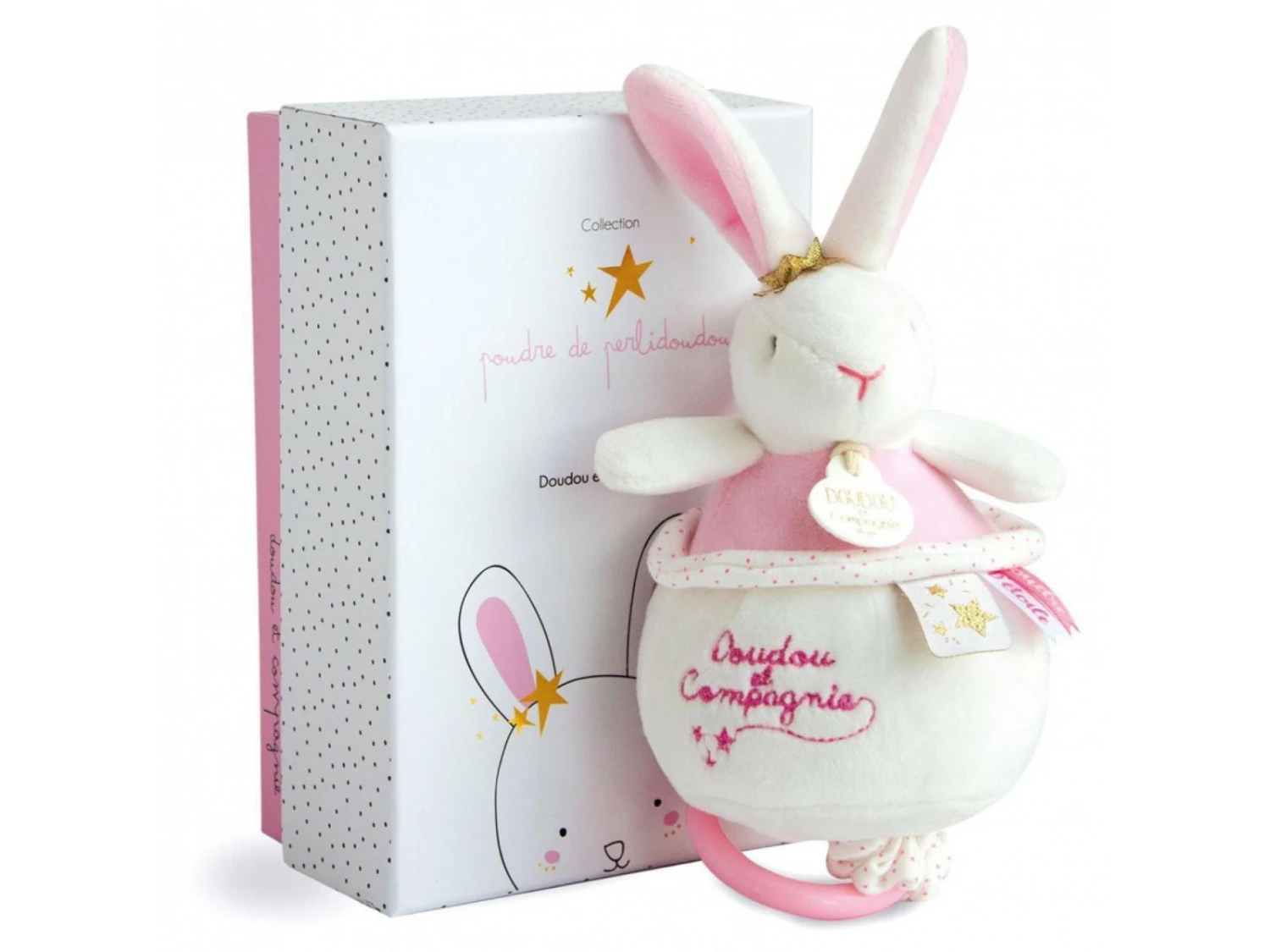 DC3519 - Lapin Etoile - Boîte à Musique - Taille 14 Cm 3 DC3519 - Lapin Etoile - Boîte à Musique - Taille 14 Cm