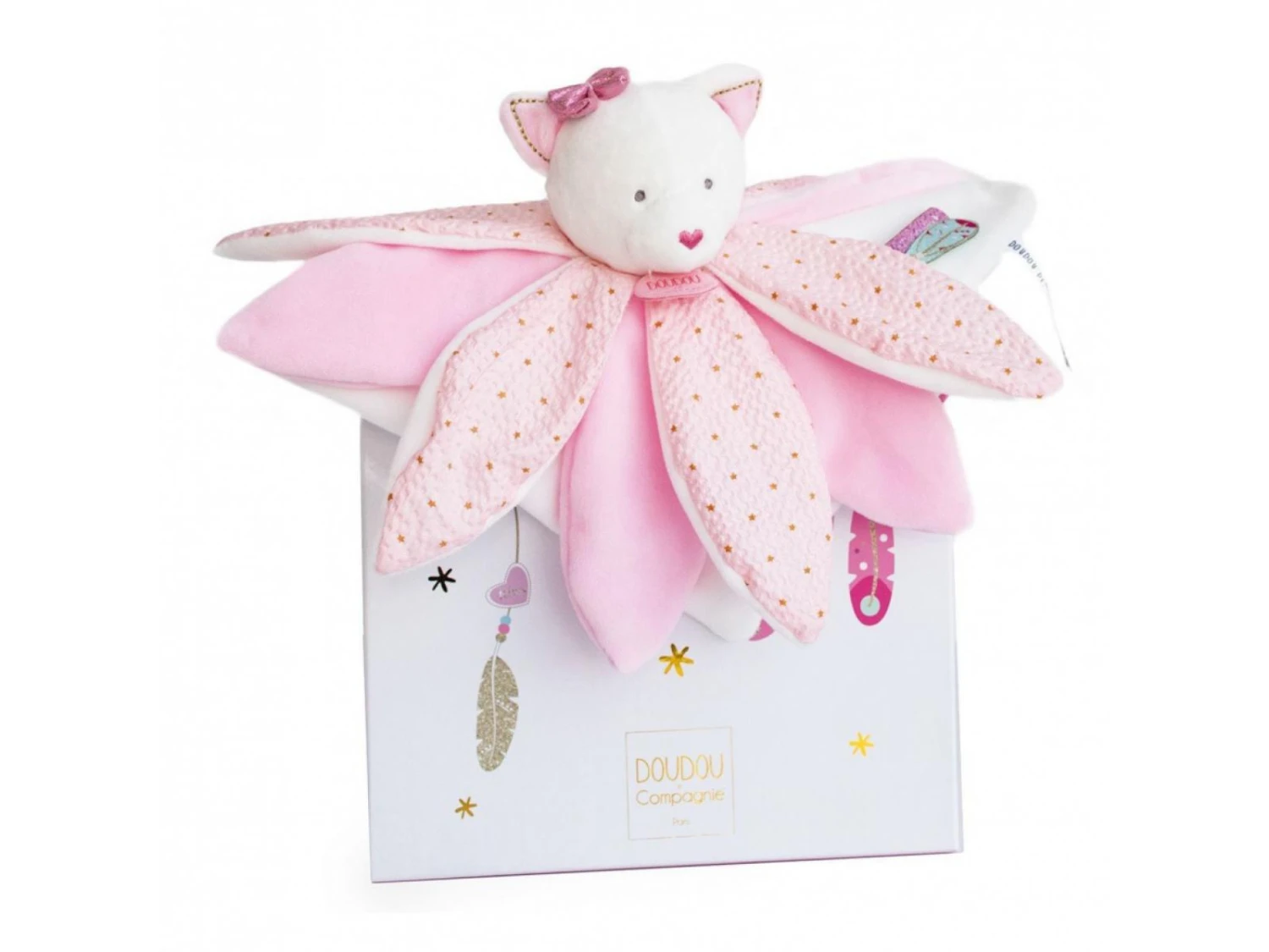 DC3550 - Doudou Attrape-rêve Chat - Taille 26 Cm 3 DC3550 - Doudou Attrape-rêve Chat - Taille 26 Cm