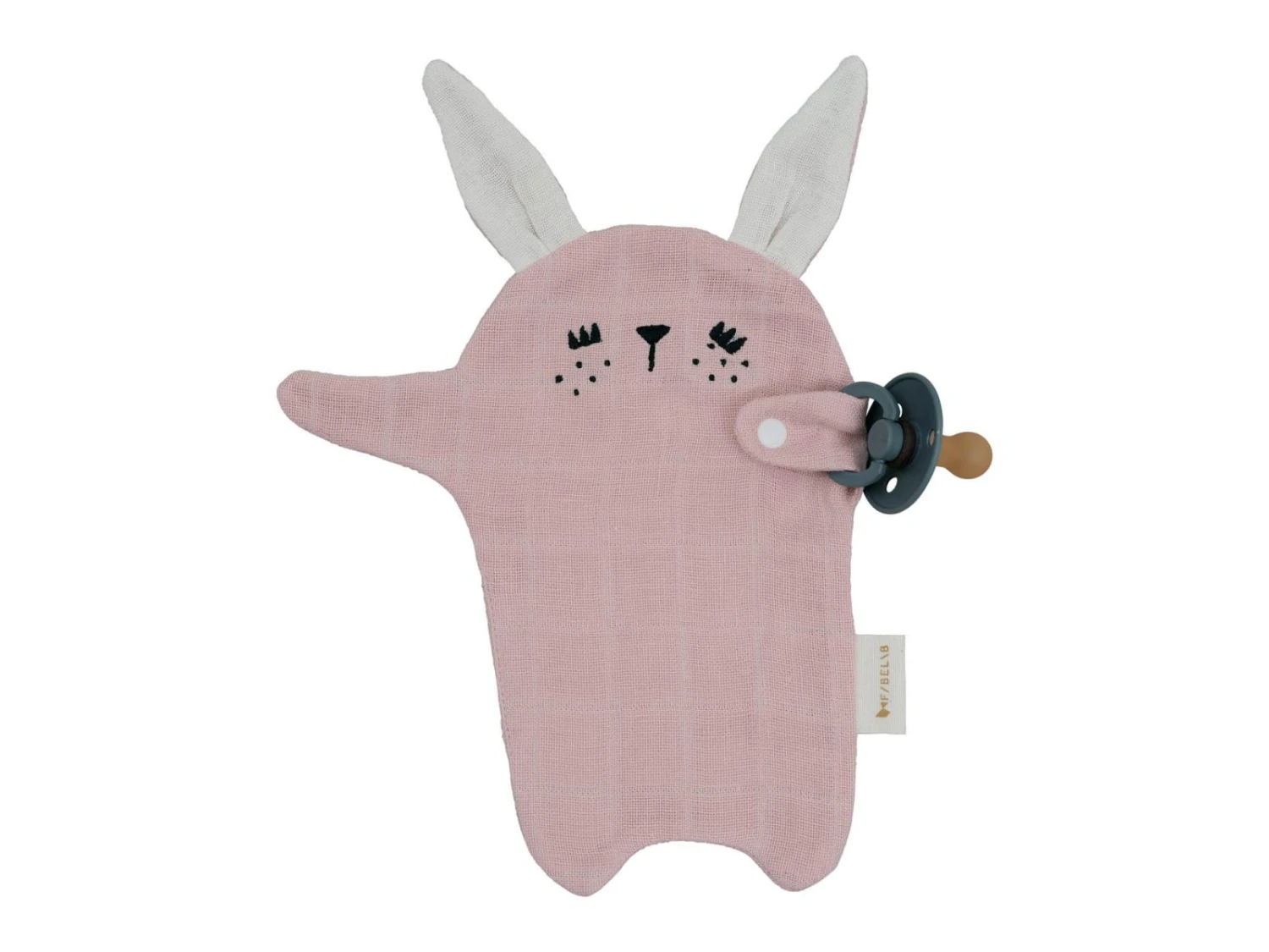 2006238067 - Doucou Attache-sucette Lapin Mauve 3 2006238067 - Doucou Attache-sucette Lapin Mauve